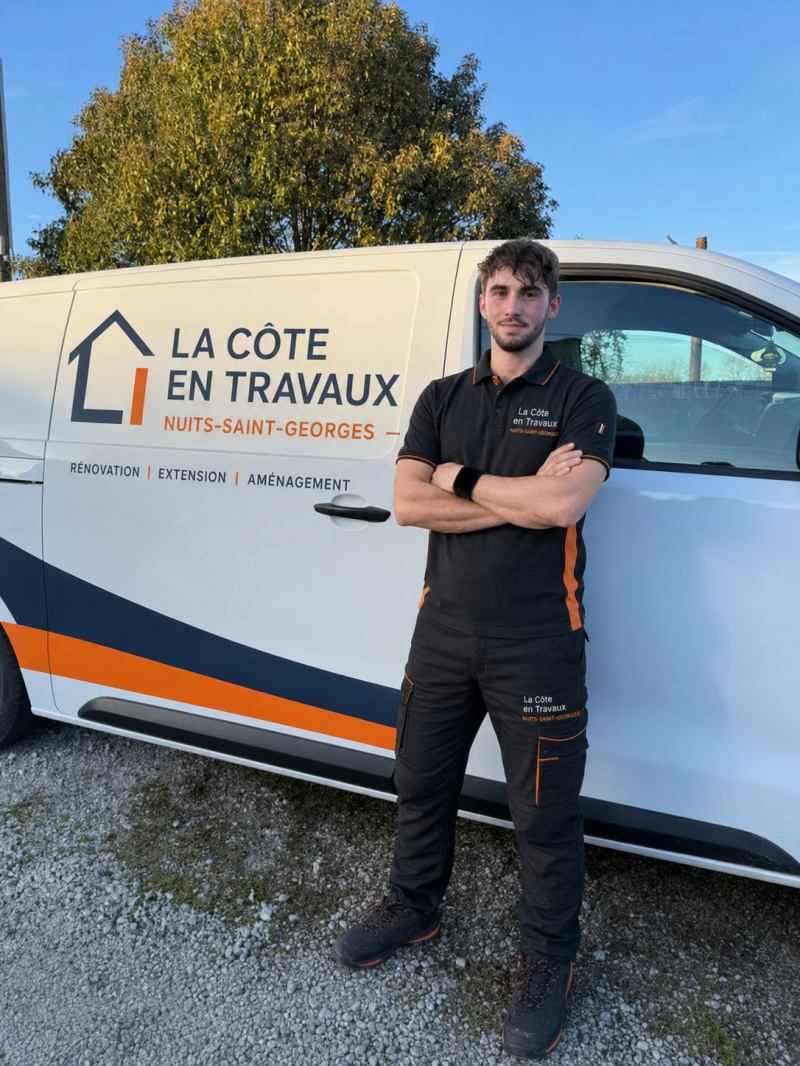 Artisan d'une entreprise de rénovation